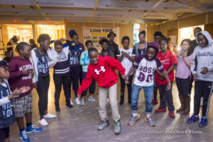 dancing as a group