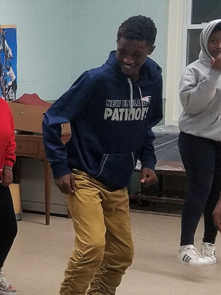 Fun at the dance class