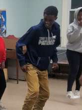 Fun at the dance class