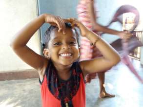Four-year old Madurshika