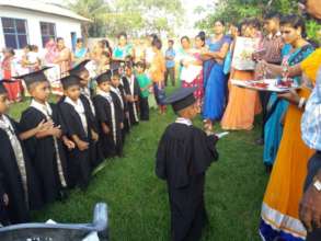 Receiving my Certificate