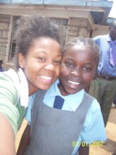 Christina in Nairobi