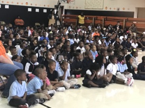 Performance for youth in one of our partner school