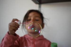 Playing with bubbles