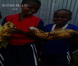 girls happy with their harvest