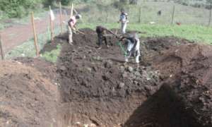 Construction of underground water tanks