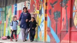 Teacher and Students from Lo Prado