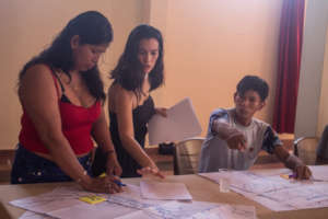 Working with Matses on leadership training