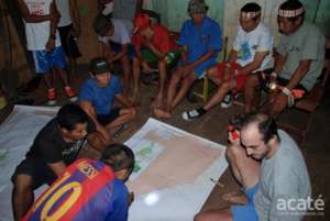 Review sessions for the map drafts at night