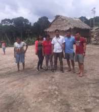Matses village community meeting