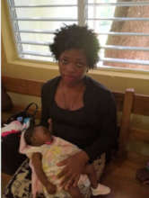 New mother and baby