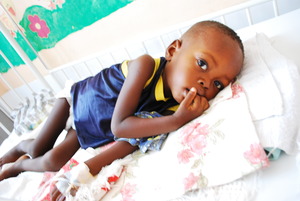 Chris - patient at the paediatric unit