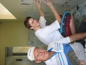 Some of the HHA team working on the neo-natal ward