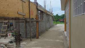 New building under way