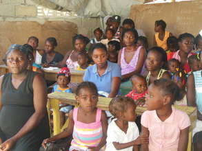 At one of our mobile clinics