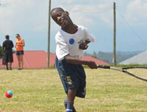 Stuart won't let Cerebral Palsy stop him playing