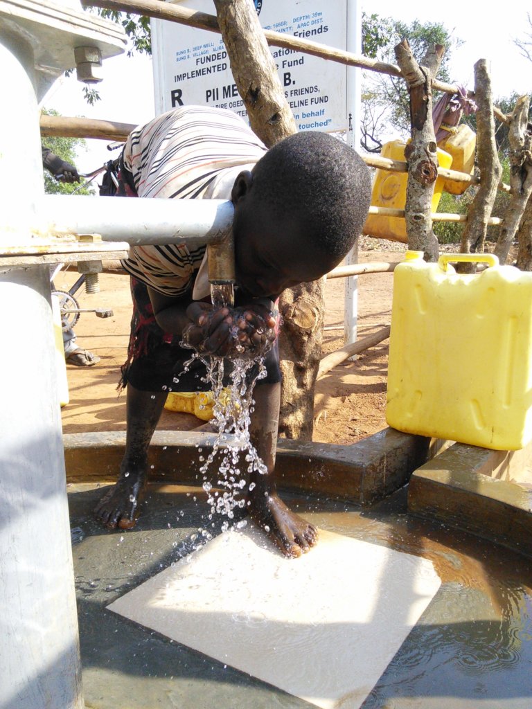 Michelle's rehabilitated well serving Bung B