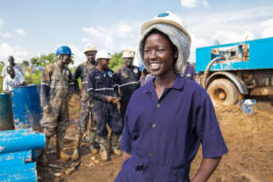 Doris -- Trained hand pump mechanic.
