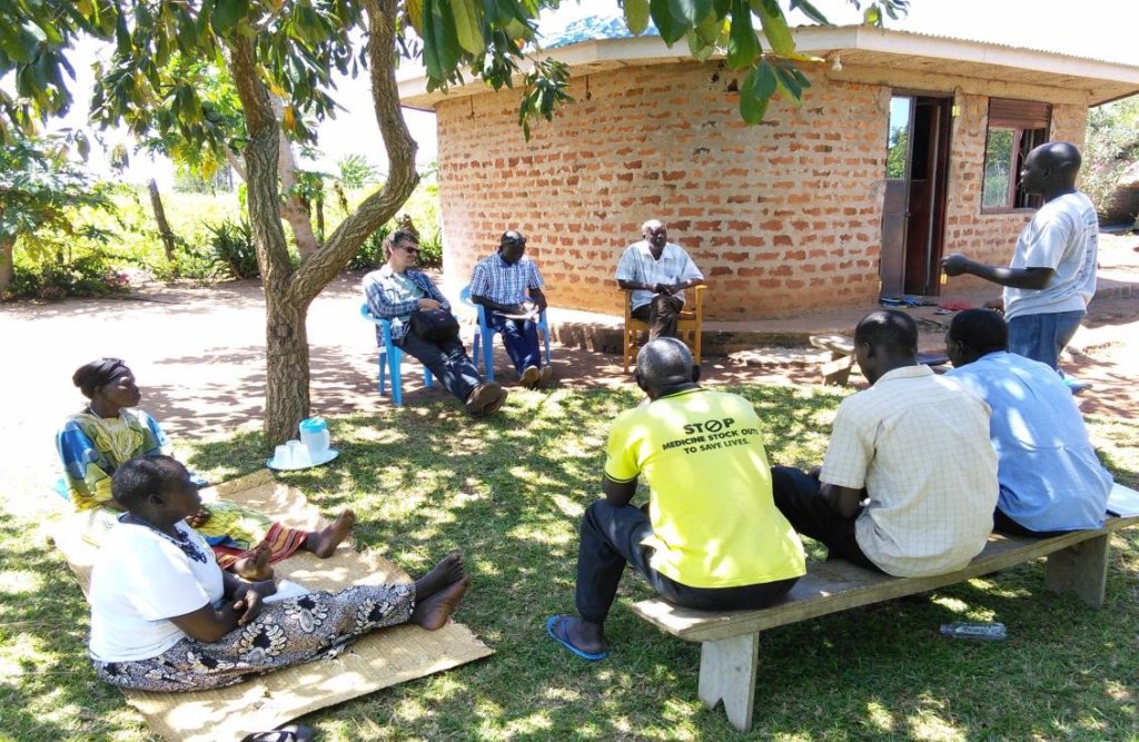 Spring protection project planning meeting