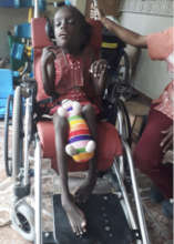 Shinaica in her new chair