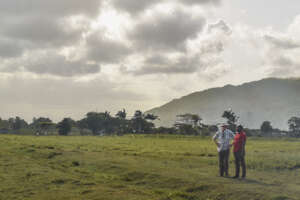We've purchased land in north Haiti!