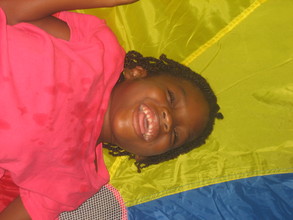 One of our children playing