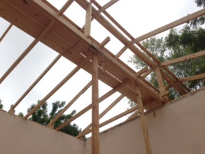 New roof timbers