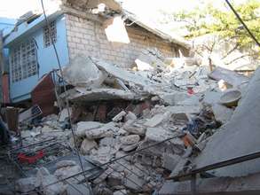Devastation from the city where Mdm Woo Woo lived