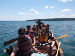 Group in the Apostle Islands