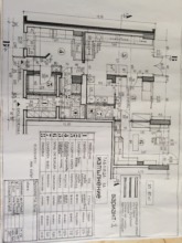 The famous architects plan of the Masters' Larder