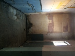one part of the back area