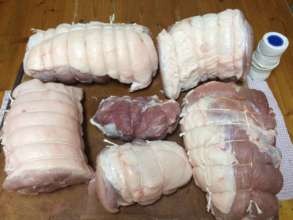 Pork butchered read for sale