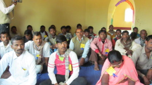 Nonviolence Camp in tribal village school