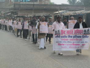 Silent March in Village Attacked by Insurgents