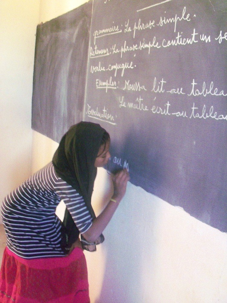 Female Adult LIteracy Classes in Timbuktu