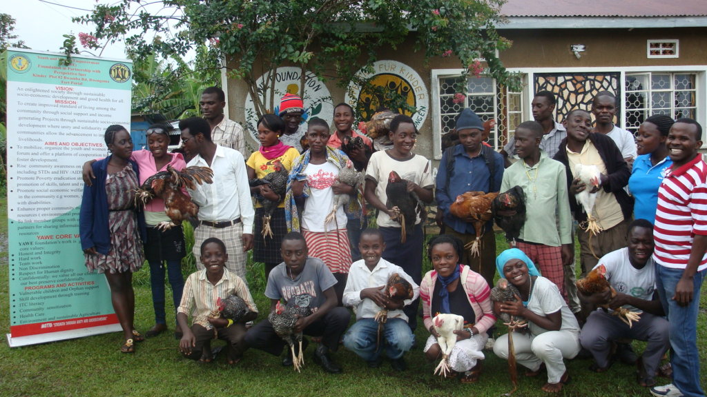 Poultry farm for improving incomes and nutrition