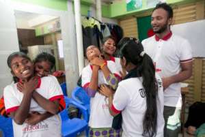 Rahat, seen here teaching, wins Queen's Award
