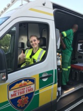 Riding along with South African paramedics