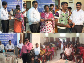 Monetary aid was provided to Youth Wing