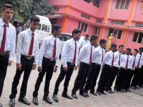 Attaining the degree which was a dream.......