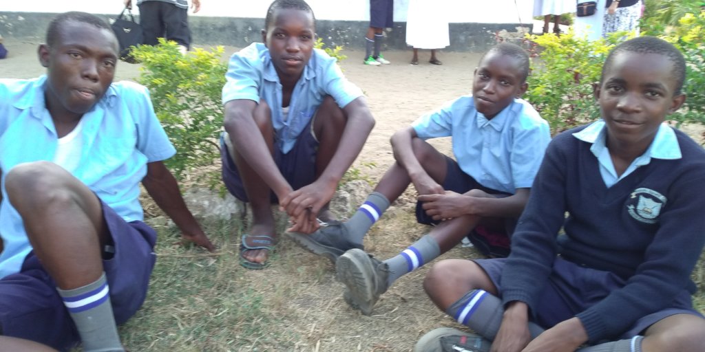 Boys relax time