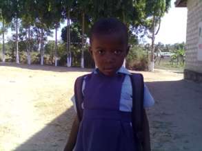 With uniform and supplies, I am ready to learn