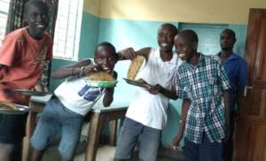 A hot meal of Chapati