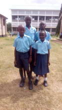 Bakari Ali and siblings at school