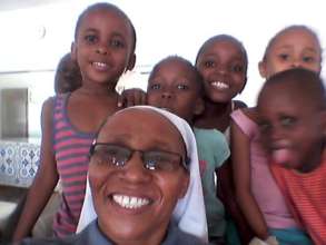 Children at Grandsons Centre - With Sr. Emma