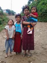 Ixil mother and children.