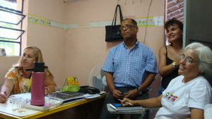 SALVEASERRA team and teachers from local school.