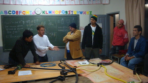 Second electrician course.