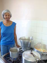 One of the cooks.