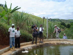 Fish and irrigation tank.